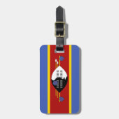Swaziland-vlag Bagagelabel (Voorkant verticaal)