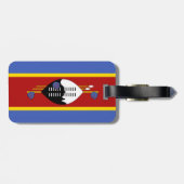 Swaziland-vlag Bagagelabel (Achterkant horizontaal)