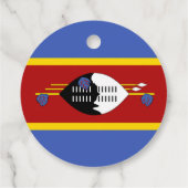 Swaziland-vlag Bedankjes Labels (Achterkant)