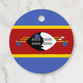 Swaziland-vlag Bedankjes Labels (Voorkant)
