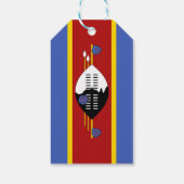 Swaziland-vlag Cadeaulabel (Achterkant)