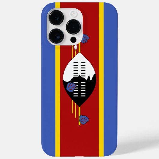 Swaziland-vlag Case-Mate iPhone Case (Achterkant)