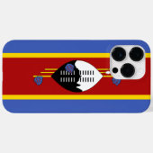 Swaziland-vlag Case-Mate iPhone Case (Achterkant (horizontaal))