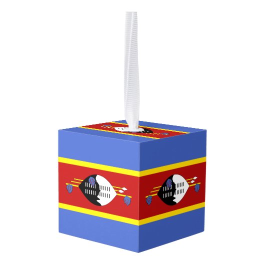 Swaziland-vlag Decoratie (Achter hoekig)