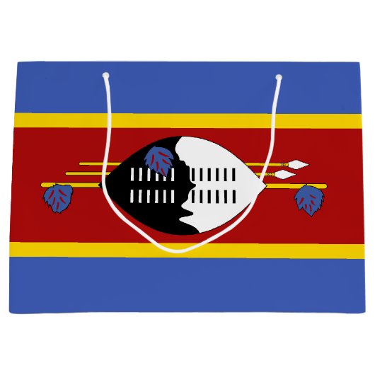 Swaziland-vlag Groot Cadeauzakje (Voorkant)