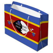 Swaziland-vlag Groot Cadeauzakje (Achterkant Gekanteld)