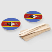 Swaziland-vlag Handwaaier (Niet-gemonteerd)