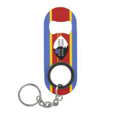 Swaziland-vlag Mini Flessenopener (Voorkant)