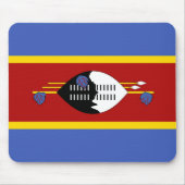 Swaziland-vlag Muismat (Voorkant)