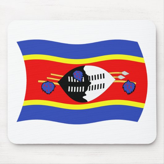 Swaziland Vlag Muismat (Voorkant)