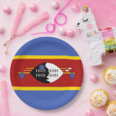 Swaziland-vlag Papieren Bordje (Feest)