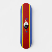 Swaziland-vlag Persoonlijk Skateboard (Voorkant)