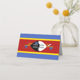 Swaziland-vlag Plaatskaartje