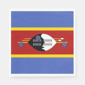 Swaziland-vlag Servet (Voorkant)