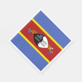Swaziland-vlag Servet (Hoek)