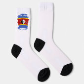 Swaziland-vlag Sokken (Rechts)