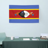 Swaziland-vlag Spandoek (Beurs)