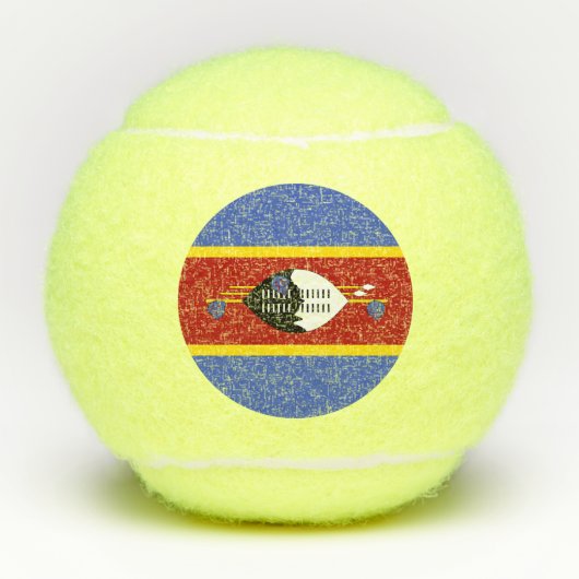 Swaziland-vlag Tennisballen (Voorkant)