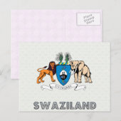 Swaziland wapenstilstand briefkaart (Voorkant / Achterkant)