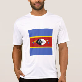 Swazilandse vlag t-shirt