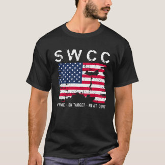 SWCC-Shirt Amerikaanse marine SWCC-vlag T-shirt
