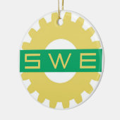 SWE (Society of Women Engineers) Ornament (Links)