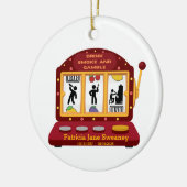 Sweaney Family Memorial Kerstversiering Keramisch Ornament (Links)