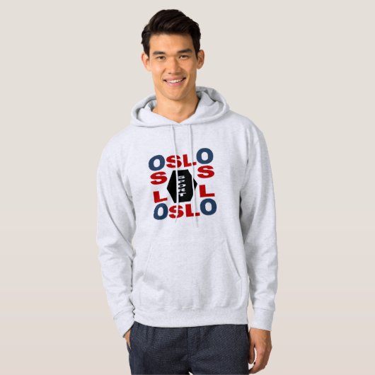 SWEAT A BASISCAPUCHE OSLO SPORT HOODIE (Voorkant volledig)