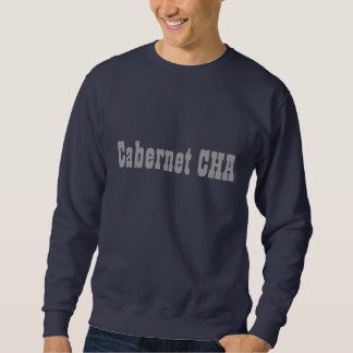 Sweat Cabernet CHA Bleu Classic Gris Trui