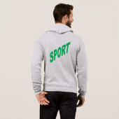Sweat Café Nevel Hoodie (Achterkant volledig)