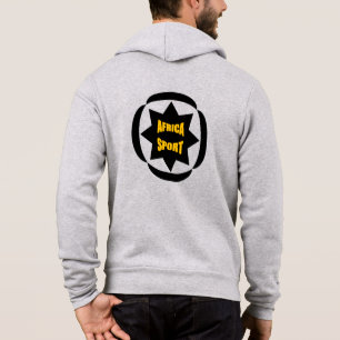 Sweat Canvas bruyère Man AFRICA SPORT Hoodie
