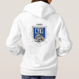 SWEAT CAPUCHE BLANC CAO HOODIE