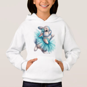Sweat-capuche leuk konijn voor meisjes
