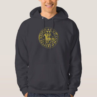 Sweat Chocolade met tempel Hoodie