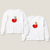 Sweat "Cœur Canin Connecté" : Adorable Shiba Inu s (Voorkant /achterkant)