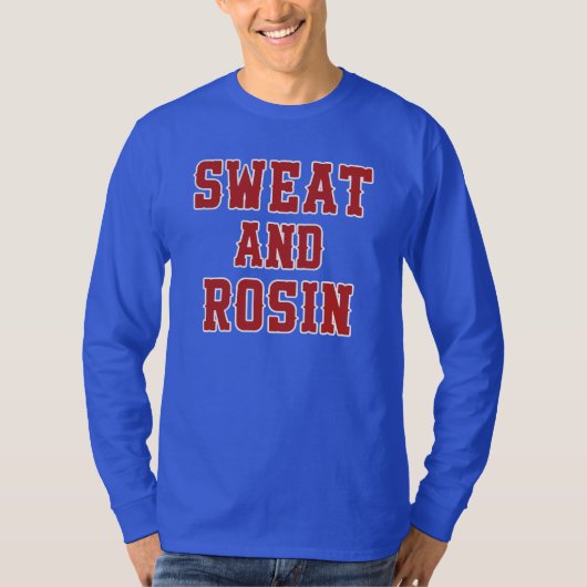 Sweat en Rosin - New York Baseball Player T-shirt (Voorkant)