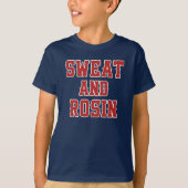 Sweat en Rosin - New York Baseball Player T-shirt (Voorkant)