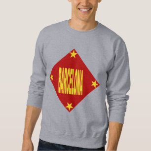 Sweat Grijs shirt Design BARCELONA