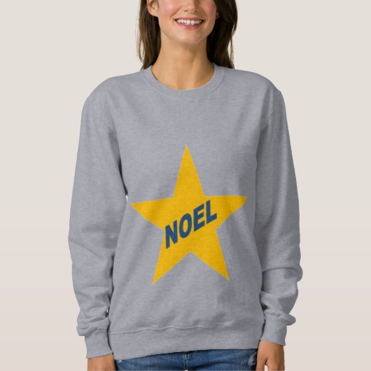 Sweat Grijs shirt vrouw ETOILE NOEL (Voorkant)
