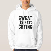 Sweat is een vetdroging hoodie (Voorkant)