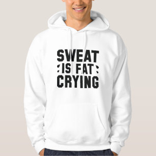 Sweat is een vetdroging hoodie