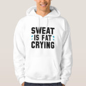 Sweat is een vetdroging hoodie (Voorkant)