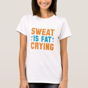 Sweat is een vetdroging t-shirt