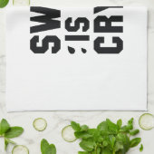 Sweat is een vetdroging theedoek (Gevouwen)