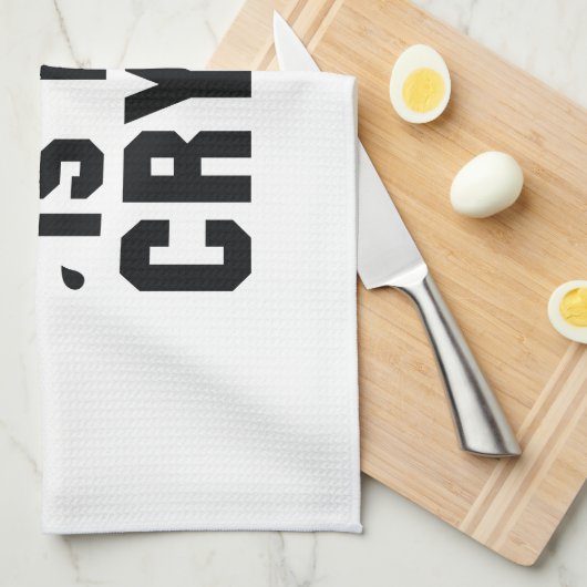 Sweat is een vetdroging theedoek (Quarter Fold)