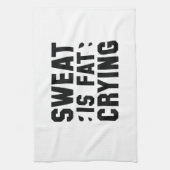 Sweat is een vetdroging theedoek (Verticaal)