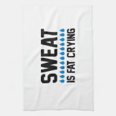 Sweat is een vetdroging theedoek (Verticaal)