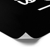 Sweat is Fat Crying Poster (Hoek)