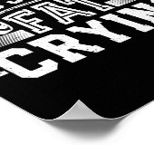 Sweat is gewoon een kattebak voor een grappige uit poster (Hoek)