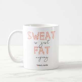 Sweat is gewoon vetdrogen koffiemok